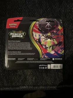 Perfect Order Pokemon Elite Trainer Box ETB Sealed + three 3 pack blisters - Image 2