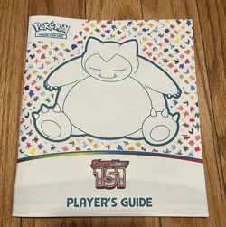 Pokemon Scarlet Violet 151 ETB Player's Guide, Snorlax Cover - Image 1