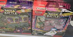 POKEMON MEGA BATTLE DECK MEGA GANGAR EX &MEGA DIANCIE EX - Image 1