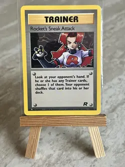 Pokemon TCG Rocket's Sneak Attack 72/82 Team Rocket Non Holo Rare (English) - MP - Image 1