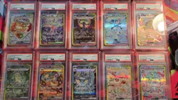 Pokemon Terastal Festival Sv8a SAR Japanese Full Set PSA 10 - Image 1