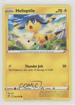 Helioptile Pokemon Sword & Shield Rebel Clash #063 - Image 1