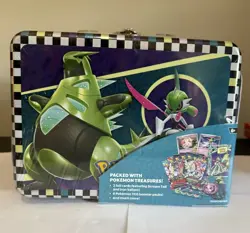 Pokemon TCG 2024 Treasure Chest SEALED NEW x6 Booster Packs LOT Collection - Image 1