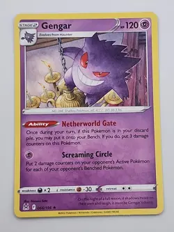 Pokemon TCG Gengar 066/196 Lost Origin Non- Holo LP - Image 1