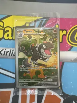 Pokemon TCG Tyrunt Pokemon Center Exclusive Black Star Promo Sealed NM English - Image 1