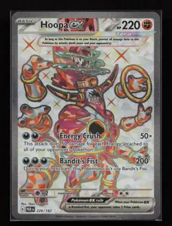 Hoopa ex 226/182 Ultra Rare Paradox Rift Pokemon Near Mint - Image 1