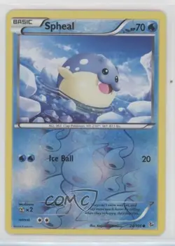Spheal Reverse Foil Pokemon XY Flashfire #24 - Image 1