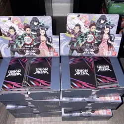 Union Arena - Demon Slayer Vol 2 Bulk— 8 Boxes (Holo + Non-Holo) - Image 1