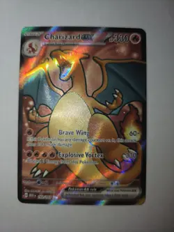 Pokemon TCG Charizard EX Scarlet & Violet Holo Ultra Rare Card 183/165 - Image 3