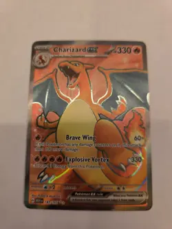 Pokemon TCG Charizard EX Scarlet & Violet Holo Ultra Rare Card 183/165 - Image 4