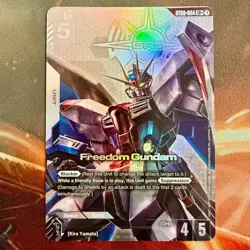 Gundam Freedom LR+ Destiny Ignition ST09-004 NM Near Mint English Art Card Game - Image 1