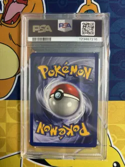1st Edition Pokemon Jungle - Mr. Mime 22/64 Non-Holo - PSA 8 - Image 2