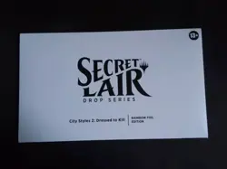 MTG Secret Lair City Styles 2: Dressed to Kill Foil Edition SLD NEW - Image 1