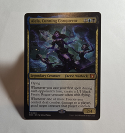 Wizards MTG Alela, Cunning Conqueror - Commander: Wilds of Eldraine - Mythic Bl… - Image 1
