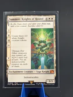 Magic: The Gathering Summon: Knights of Round Enchantment Creature Rare 0036 - Image 1