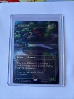 Polyraptor (Borderless) Special Guests Foil, Magic The Gathering, Near Mint - Image 3