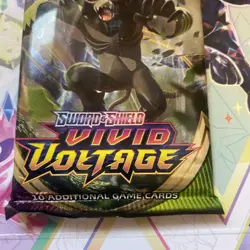 Pokemon TCG Sword & Shield Vivid Voltage Booster Pack - BRAND NEW AND SEALED - Image 2