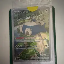 Pokemon Snorlax Promo Holo 051 Sv: Scarlet & Violet 150HP Basic Card - Image 1