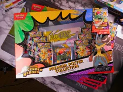 Pokemon TCG Ascended Heroes Premium Poster Collection SEALED (Lucario) - Image 1