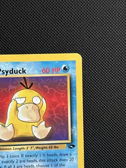 Pokemon TCG Misty's Psyduck 90/132 1st Edition Gym Challenge (English) - MP - Image 5