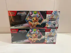 2X Pokemon Prismatic Evolutions Booster Bundle Surprise Box Bundle Sams Club - Image 1
