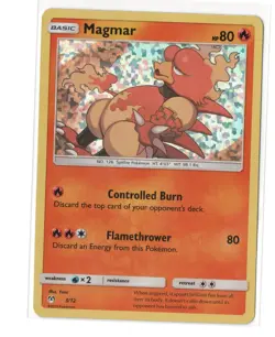 Magmar - 3/12 Holo McDonald's Promos 2019 - Pokemon Card - NM - Image 1