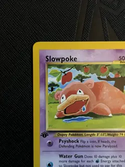 Pokemon TCG Slowpoke 73/111 1st Edition Neo Genesis (English) - NM(-)/LP (+) - Image 4