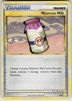 Pokemon Moomoo Milk (#26) 26/30 HGSS Trainer Kit: Gyarados & Raichu Common card - Image 1