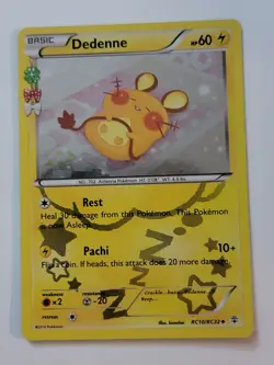 Dedenne RC10/RC32 Uncommon Generations Pokemon Near Mint - Image 1