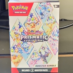 Pokemon TCG Prismatic Evolutions Booster Bundle - 6 Packs - Image 1