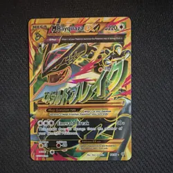 Pokemon M Rayquaza EX 98/98 XY Ancient Origins Ultra Rare Full Art Holo 220 HP - Image 1