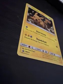 Pikachu Sm277 Black Star Promo Pokemon TCG Holo Rare Light Play - Image 2