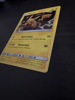 Pikachu Sm277 Black Star Promo Pokemon TCG Holo Rare Light Play - Image 3