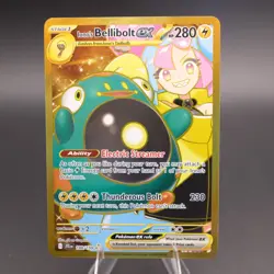 Iono's Bellibolt ex 188/159 Sv09: Journey Together Holo Pokemon TCG Near Mint NM - Image 1