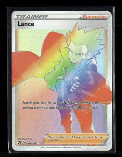 Pokemon 2022 Silver Tempest Lance FA HR #206/195 - Image 1