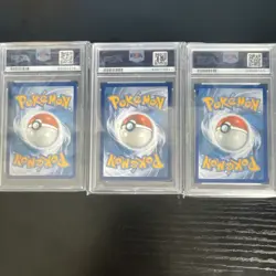 Pokemon Hidden Fates Gible Gabite Garchomp PSA Gem Mint Holo Lot 2019 - Image 2