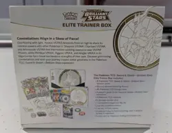 Pokemon TCG Sword and Shield Elite Trainer Box Brilliant Stars ETB 820650870125 - Image 2