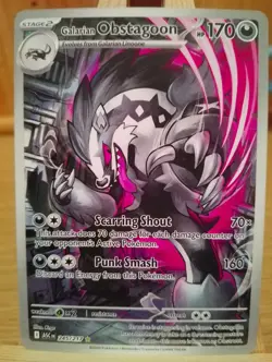Pokemon TCG Ascended Heroes Galarian Obstagoon 245/217 NM/MT - Image 1