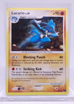 Pokemon Lucario 2/17 Holo Rare POP Series 8 - Image 1