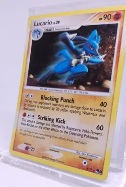Pokemon Lucario 2/17 Holo Rare POP Series 8 - Image 2