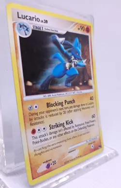 Pokemon Lucario 2/17 Holo Rare POP Series 8 - Image 3