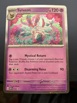 Sylveon Cosmos Holo Promo SVP 172 NM Pokemon - Image 1