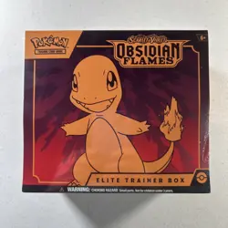 Pokemon: Scarlet & Violet Obsidian Flames Elite Trainer Box ETB New *Damage* #1 - Image 1