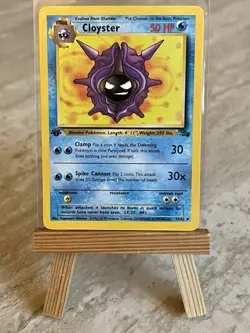 Pokemon TCG Cloyster 32/64 1st Edition Fossil Non Holo Uncommon (English) - NM - Image 1