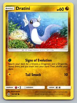 Pokemon TCG SM Base Set Dratini 94/149 - Image 1
