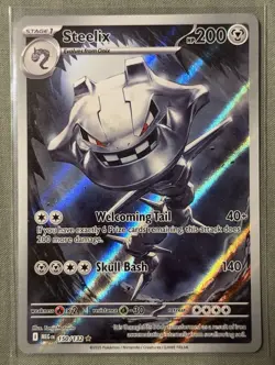 Steelix 150/132 Illustration Rare - Mega Evolution - Pokemon - Image 1