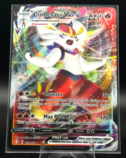 Cinderace VMAX 019/072 Shining Fates Holo Pokemon TCG - Image 1
