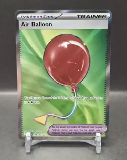 Pokemon TCG Air Balloon 166/132 Mega Evolution Ultra Rare - NM - Image 1