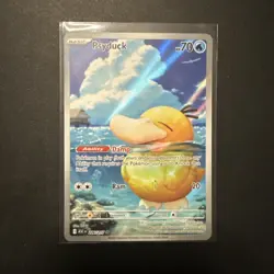 Psyduck 226/217 Illustration Rare Full Art Holo Pokemon TCG English - Image 1