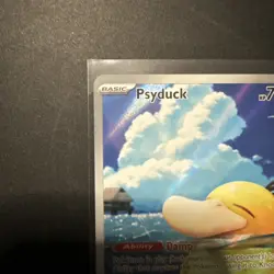 Psyduck 226/217 Illustration Rare Full Art Holo Pokemon TCG English - Image 2